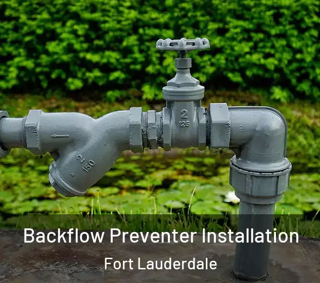  Backflow Preventer Installation Fort Lauderdale