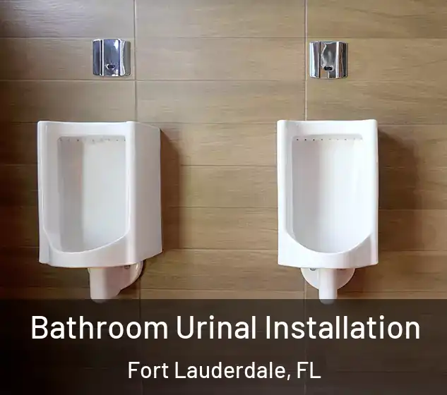  Bathroom Urinal Installation Fort Lauderdale, FL