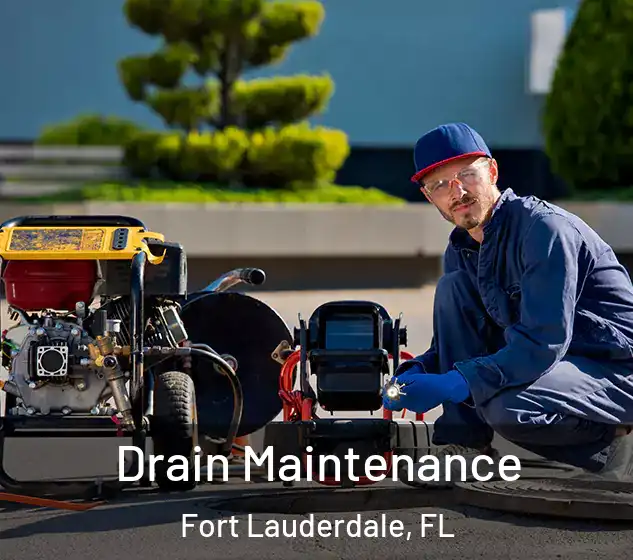  Drain Maintenance Fort Lauderdale, FL