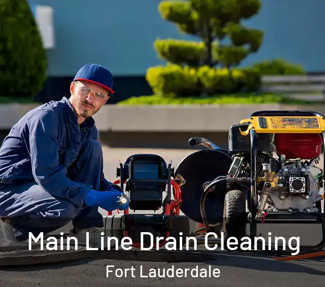  Main Line Drain Cleaning Fort Lauderdale