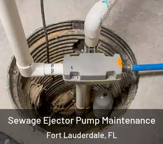  Sewage Ejector Pump Maintenance Fort Lauderdale, FL