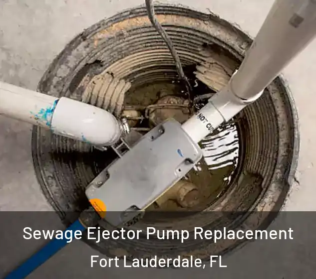  Sewage Ejector Pump Replacement Fort Lauderdale, FL