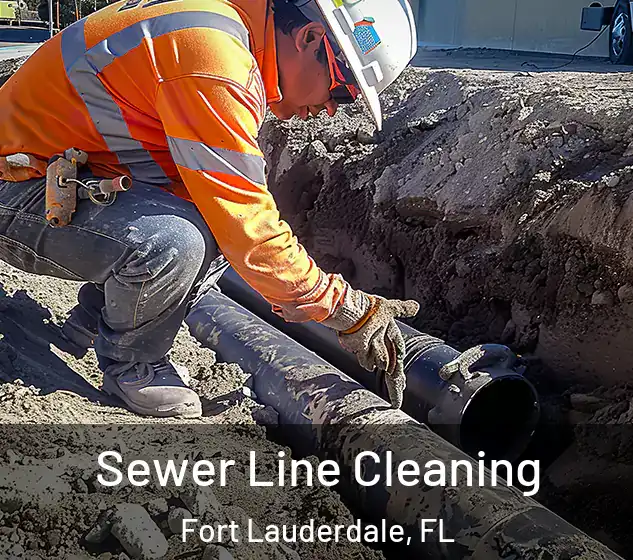  Sewer Line Cleaning Fort Lauderdale, FL