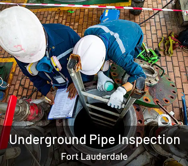  Underground Pipe Inspection Fort Lauderdale